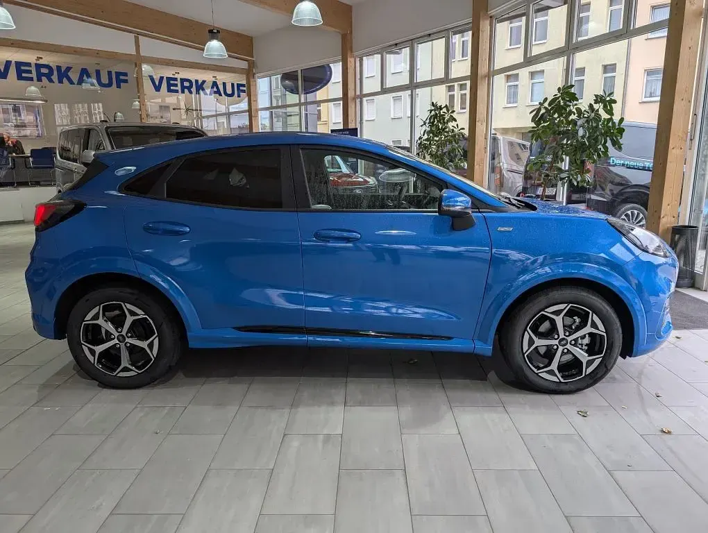 Ny Ford Puma ST-Line 125 HK (91 kW) 2025 Blå SUV