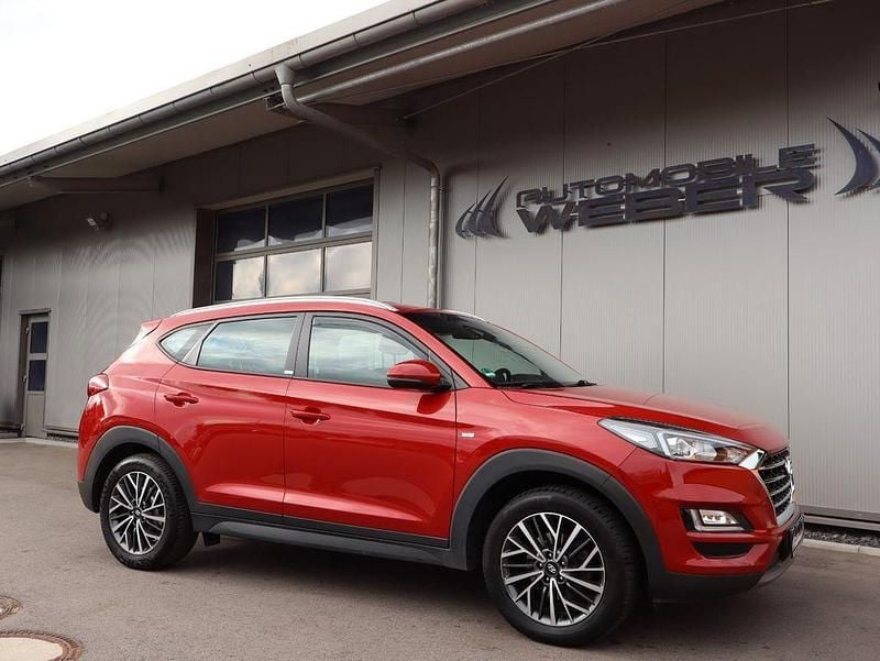 Rot Gebraucht 2020 Hyundai Tucson Advantage SUV | 17.495 € (Superpreis) - Bild 1/4
