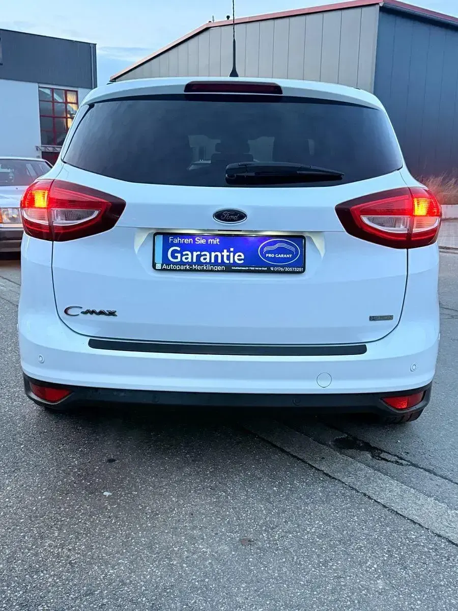 Second-hand Ford C-MAX Titanium 125 CP (91 kW) 2017 Alb Monovolum