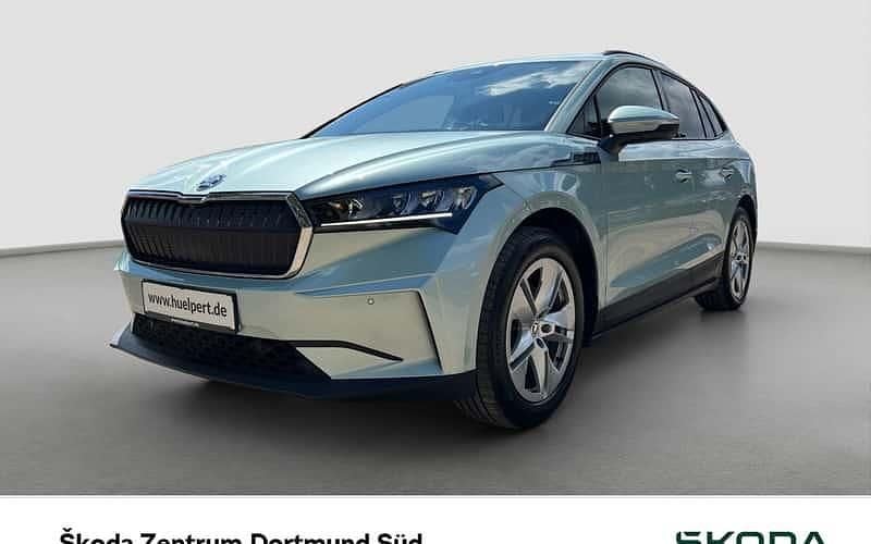 Silber Gebraucht 2021 Skoda Enyaq iV Loft SUV | 25.291 € (Guter Preis) - Bild 1/4