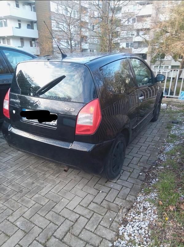 Gebraucht Citroën C2 73 PS (53 kW) 2006 Schwarz Kleinwagen