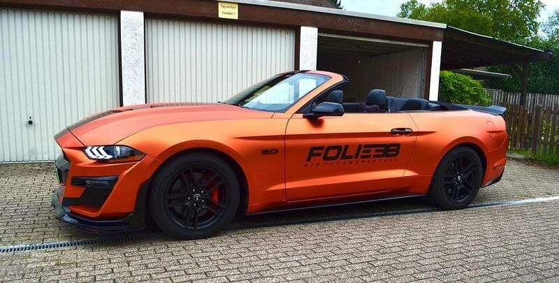 Gebraucht Ford Mustang 466 PS (342 kW) 2021 Grau Cabrio