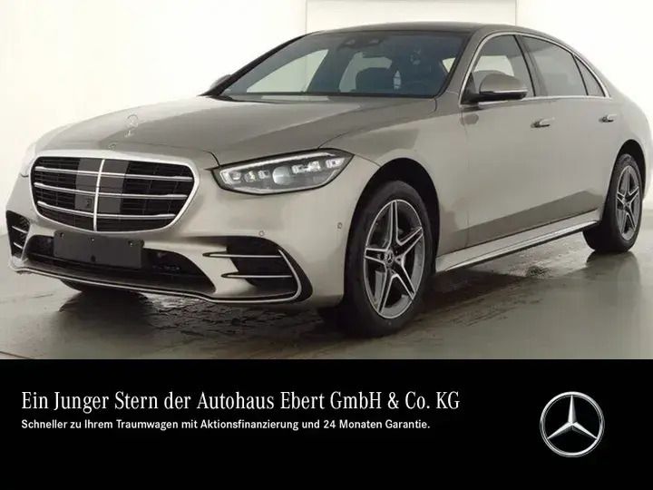 Mojavesilber Gebraucht 2022 Mercedes S450 AMG Limousine | 104.880 € - Bild 1/4