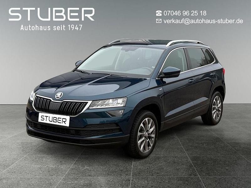 Blau Gebraucht 2022 Skoda Karoq Clever SUV | 23.990 € (Guter Preis) - Bild 1/4