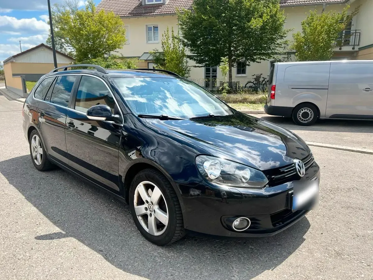 Gebraucht VW Golf VI 140 PS (102 kW) 2011 Schwarz Kombi