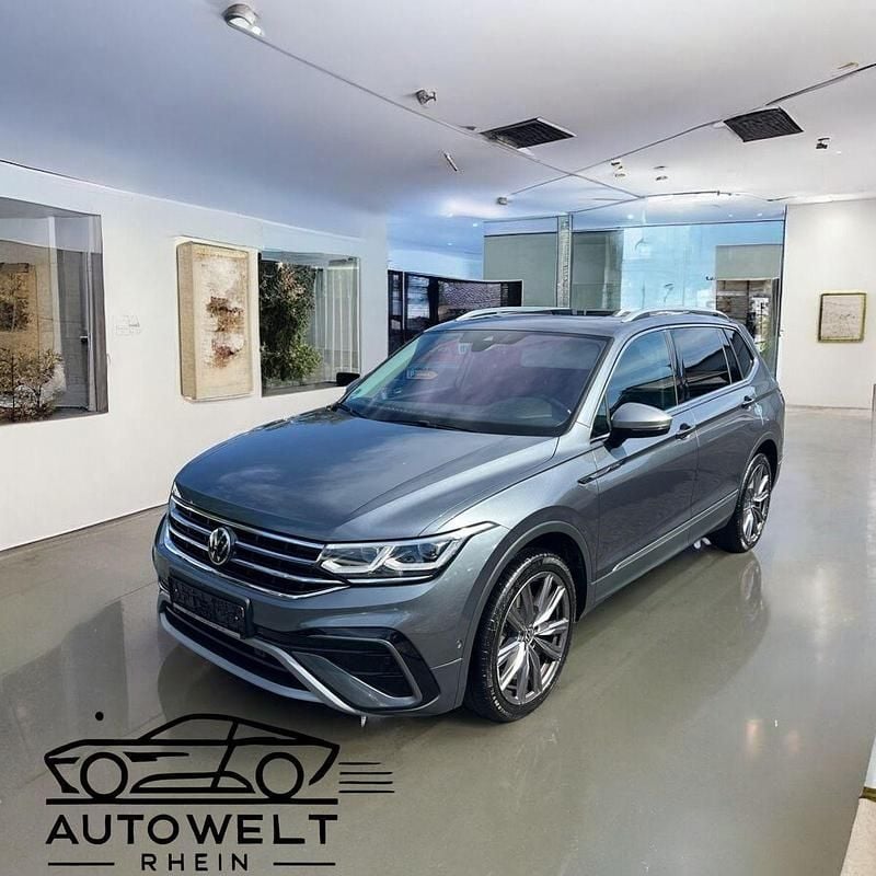 Grau Gebraucht 2021 VW Tiguan Allspace Elegance SUV | 32.490 € (Fairer Preis) - Bild 1/4