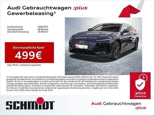Gebraucht Audi A6 e-tron Advanced 314 kW (428 PS) 2025 Plasmablau metallic Kombi