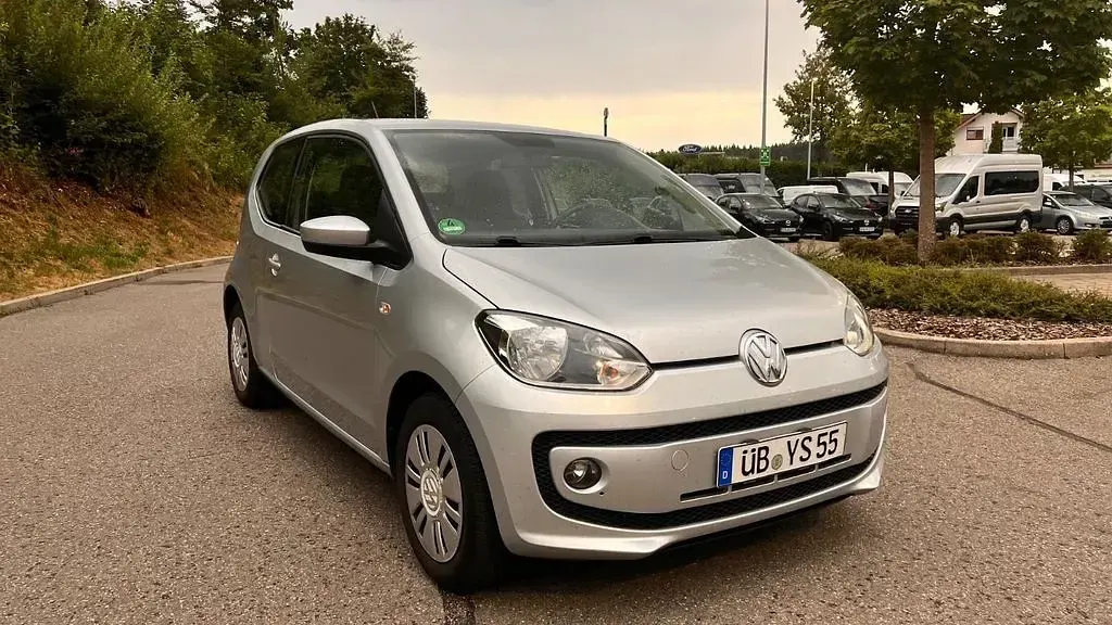 Gebraucht VW up! move up! 60 PS (44 kW) 2015 Silber Kleinwagen