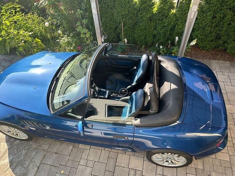 Blau Gebraucht 2001 BMW Z3 Performance Cabrio | 16.500 € - Bild 1/4