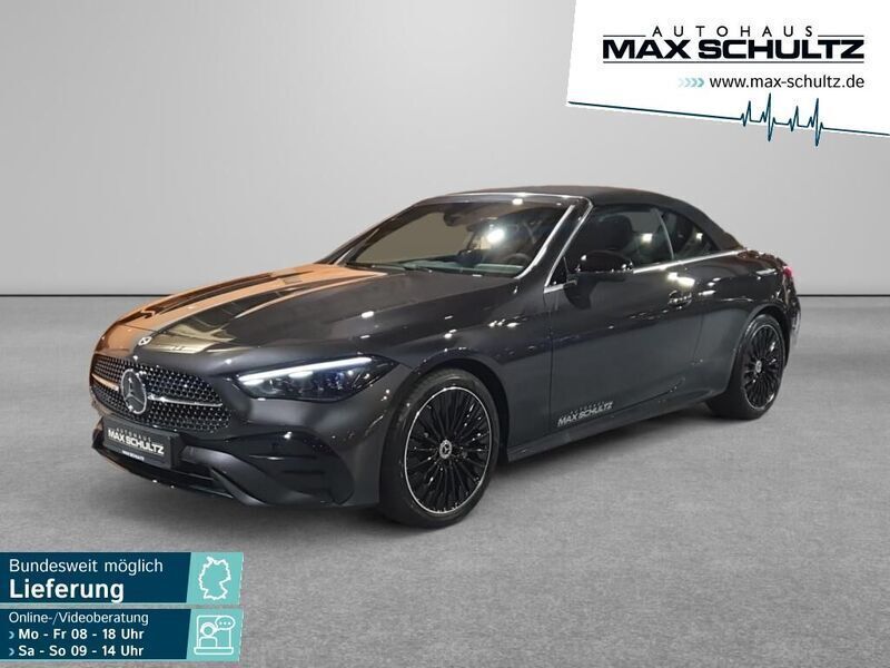 Metalliclack graphitgrau Gebraucht 2025 Mercedes CLE200 AMG Cabrio | 62.950 € - Bild 1/4
