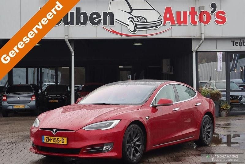Gebraucht Tesla Model S 306 kW (417 PS) 2019 Rot Kleinwagen