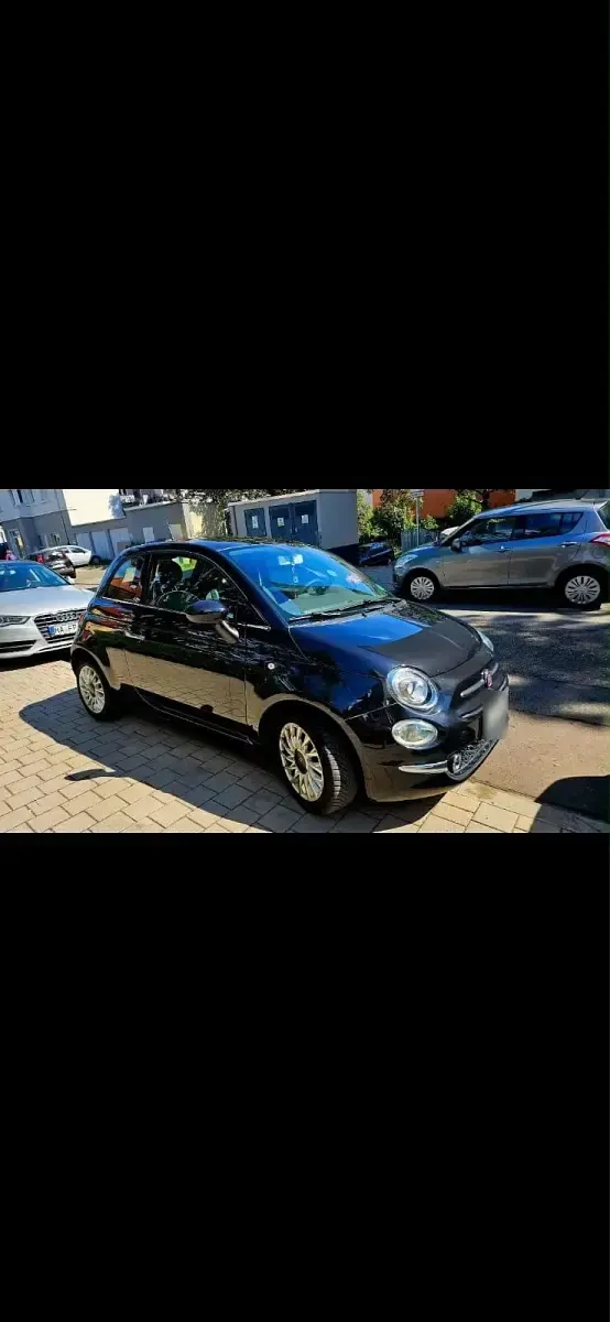Gebraucht Fiat 500 69 PS (50 kW) 2017 Schwarz Kleinwagen