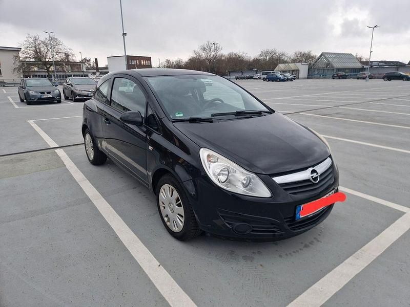 Gebraucht Opel Corsa Edition 60 PS (44 kW) 2009 Schwarz Kleinwagen