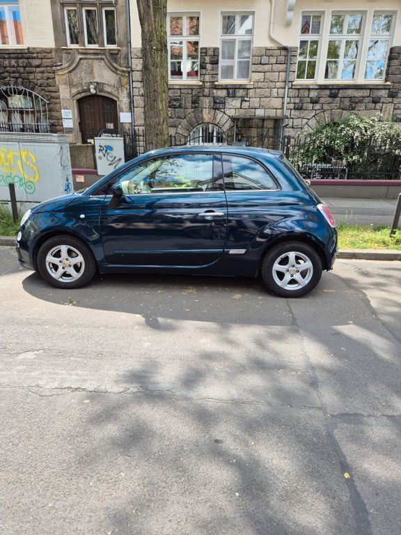 Blau Gebraucht 2013 Fiat 500 Lounge Kleinwagen | 5.400 € (Guter Preis) - Bild 1/4