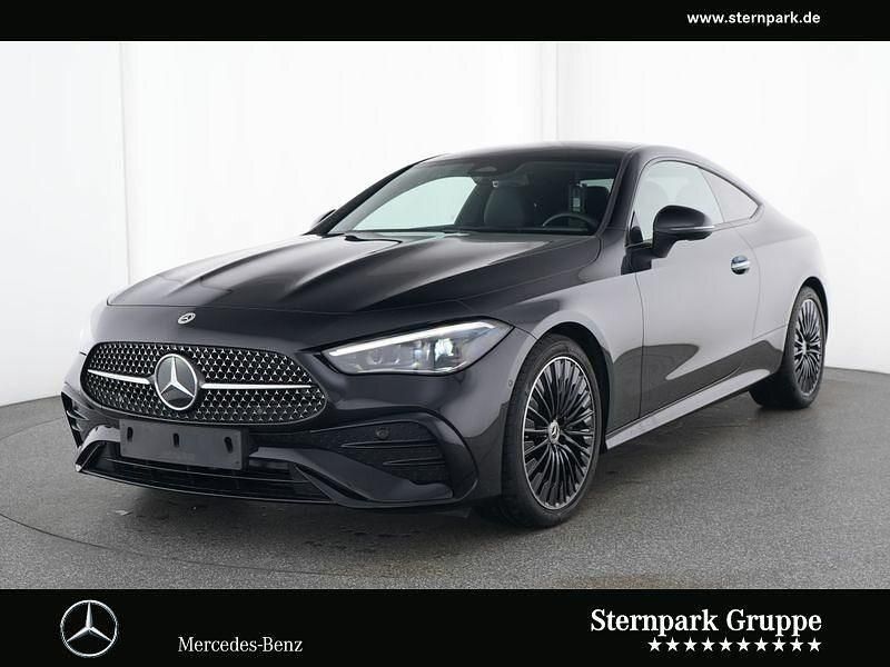 Lack obsidianschwarz Gebraucht 2024 Mercedes CLE200 AMG line Coupé | 50.950 € (Fairer Preis) - Bild 1/4