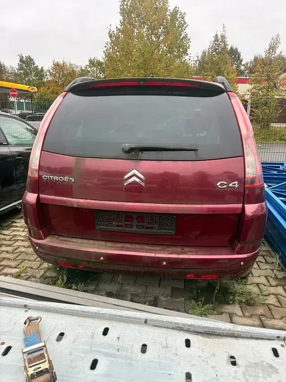 Gebraucht Citroën C4 Picasso Exclusive 136 PS (100 kW) 2008 Rot Van / Kleinbus