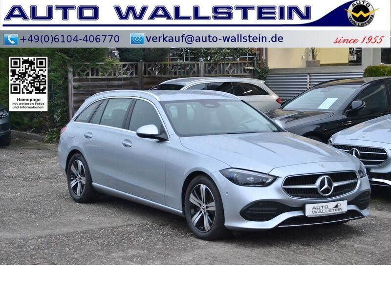 Hightechsilber metallic Gebraucht 2023 Mercedes C180 Avantgarde Kombi | 31.980 € (Guter Preis) - Bild 1/4