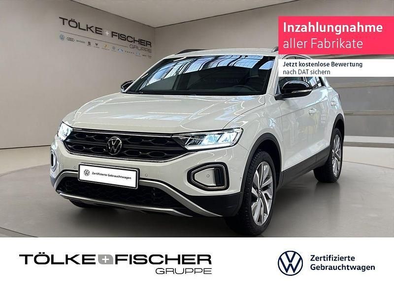 Weiß Gebraucht 2025 VW T-Roc Goal SUV | 31.487 € (Guter Preis) - Bild 1/4
