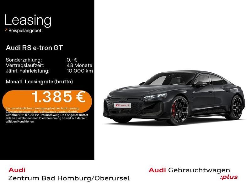 Nimbusgrau perleffekt Gebraucht 2025 Audi e-tron GT quattro Performance Limousine | 145.329 € (Teuer) - Bild 1/4