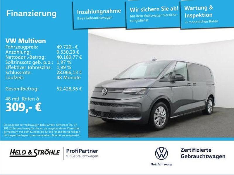 Indiumgrau metallic Gebraucht 2024 VW T7 Basis Van | 49.720 € (Guter Preis) - Bild 1/3