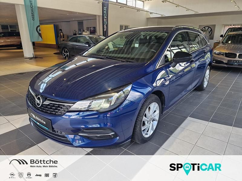 Blau Gebraucht 2022 Opel Astra Elegance Kombi | 12.990 € (Fairer Preis) - Bild 1/4