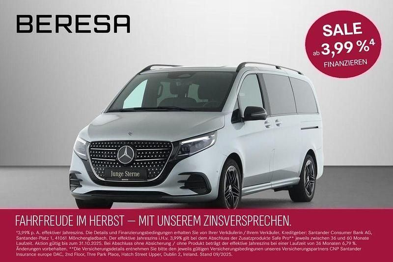 Silber Gebraucht 2024 Mercedes V300 Avantgarde Van / Kleinbus | 81.180 € (Teuer) - Bild 1/4