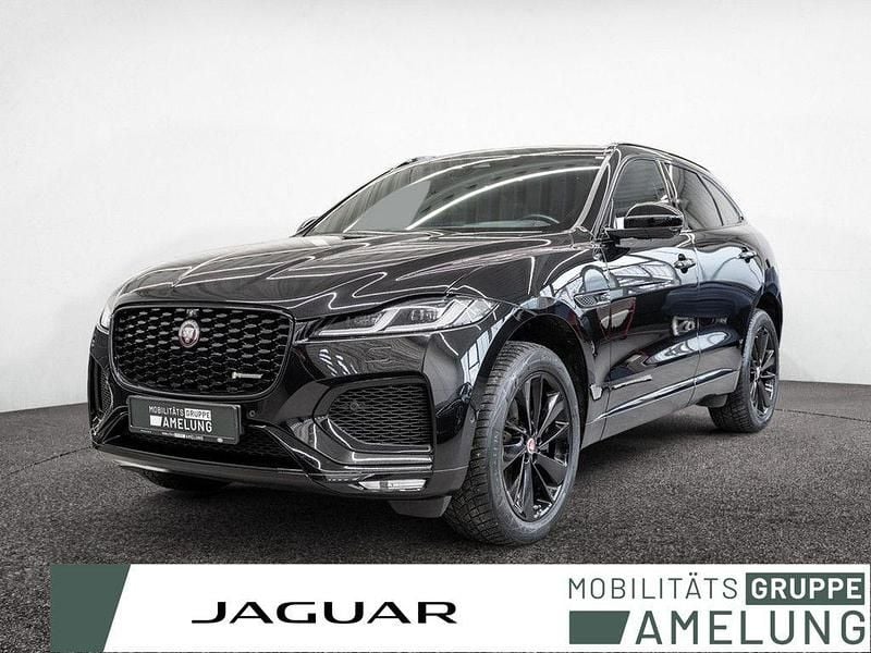 Schwarz Gebraucht 2021 Jaguar F-Pace R-Dynamic SUV | 36.890 € (Fairer Preis) - Bild 1/4