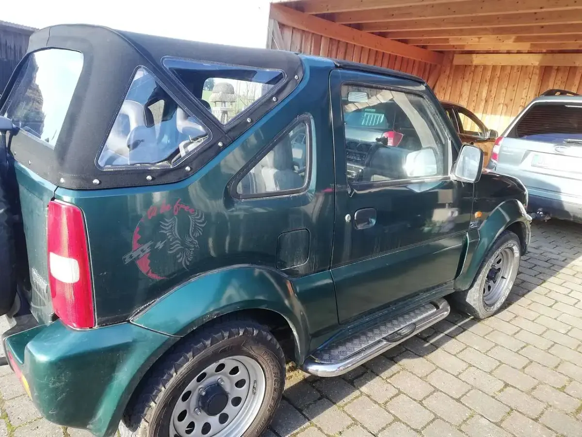 Gebraucht Suzuki Jimny 80 PS (58 kW) 2000 Grün SUV