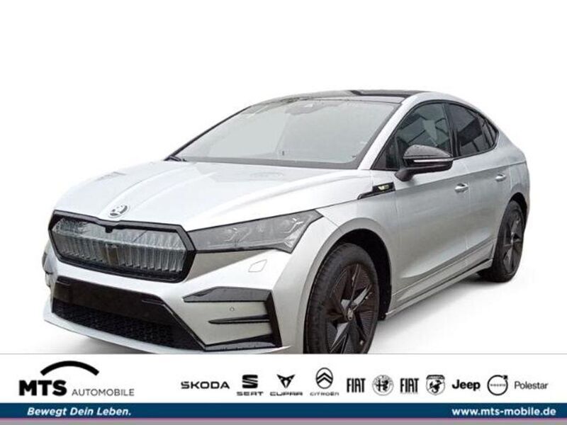 Brilliantsilber metallic Neu 2024 Skoda Enyaq iV RS SUV | 49.950 € (Fairer Preis) - Bild 1/4