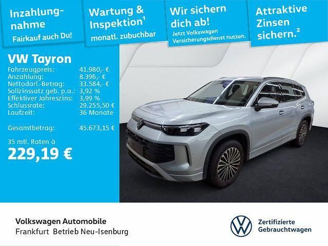 Oyster silver metallic Gebraucht 2025 VW Tayron Life SUV | 41.980 € (Superpreis) - Bild 1/4