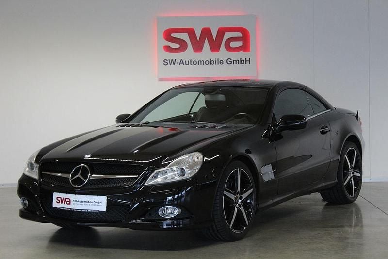 Schwarz Gebraucht 2011 Mercedes SL350 AMG Cabrio | 34.990 € (Teuer) - Bild 1/3