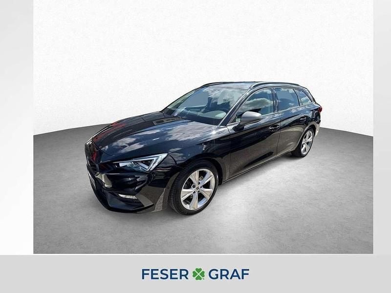 Mitternachtsschwarz Gebraucht 2022 Seat Leon FR Kombi | 22.450 € (Guter Preis) - Bild 1/4