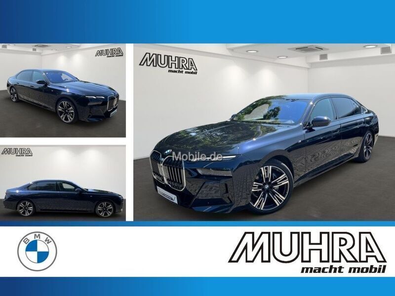 Schwarz Gebraucht 2024 BMW 740 M Sport Limousine | 93.440 € (Fairer Preis) - Bild 1/4