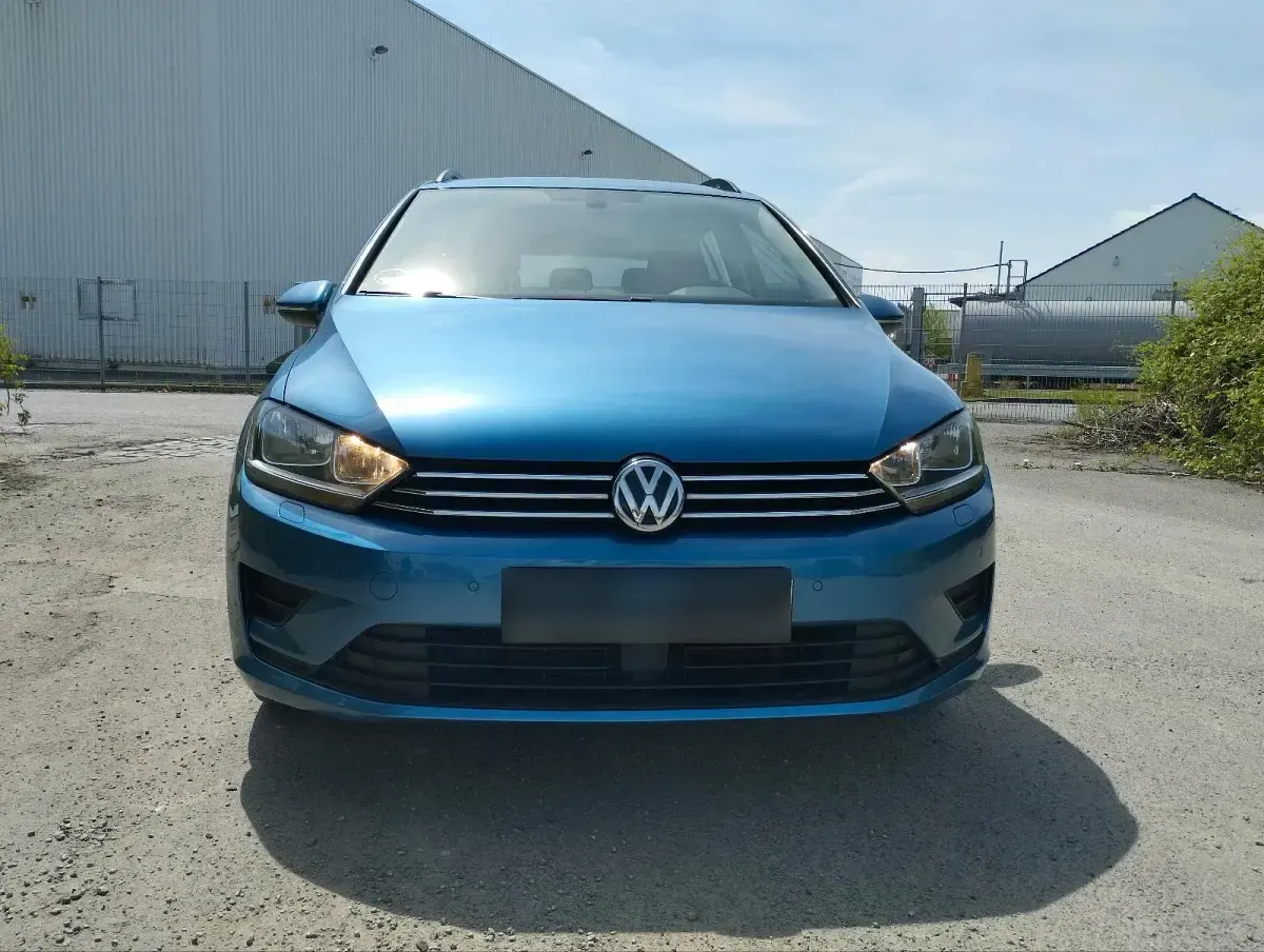 Gebraucht VW Golf Sportsvan 86 PS (63 kW) 2015 Blau Van / Kleinbus