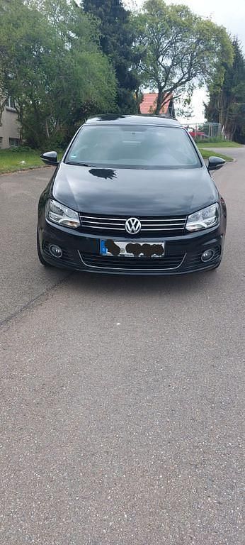Schwarz Gebraucht 2011 VW Eos Cabrio | 5.500 € (Fairer Preis) - Bild 1/4