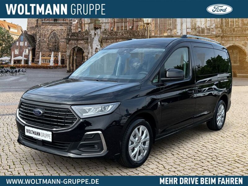 Schwarz Neu 2025 Ford Tourneo Connect Titanium Van / Kleinbus | 44.590 € (Teuer) - Bild 1/4