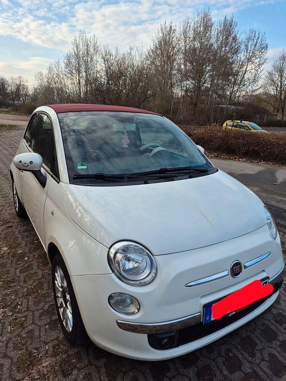 Gebraucht Fiat 500C Lounge 101 PS (74 kW) 2012 Weiß Cabrio
