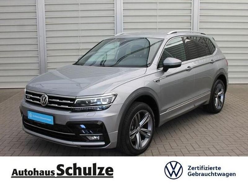 Silber Gebraucht 2019 VW Tiguan Allspace Highline SUV | 30.990 € (Fairer Preis) - Bild 1/4