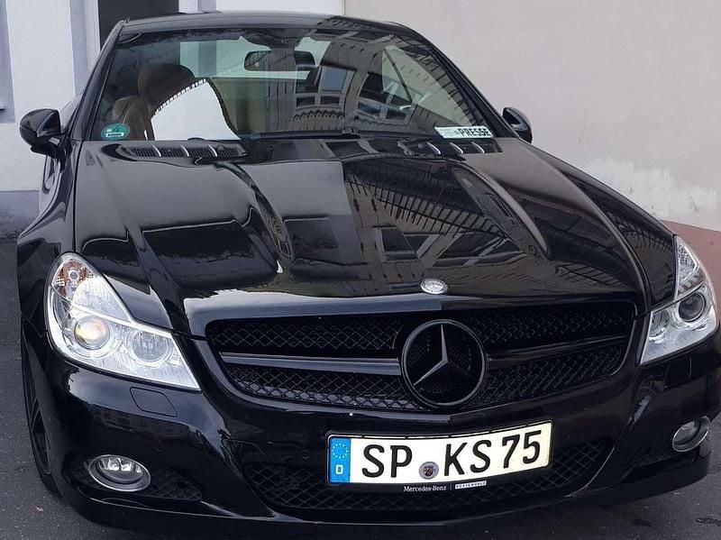 Schwarz Gebraucht 2008 Mercedes SL350 Cabrio | 23.900 € (Guter Preis) - Bild 1/4