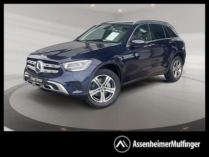 Cavansitblau metallic Gebraucht 2020 Mercedes GLC300 SUV | 33.446 € (Superpreis) - Bild 1/4