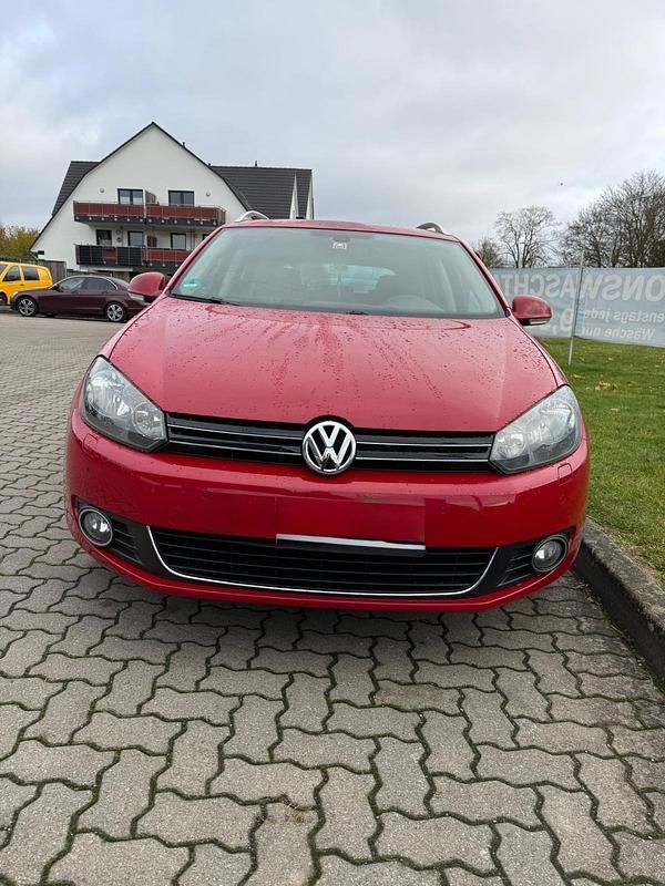 Rot Gebraucht 2010 VW Golf VI Kombi | 6.700 € (Teuer) - Bild 1/4