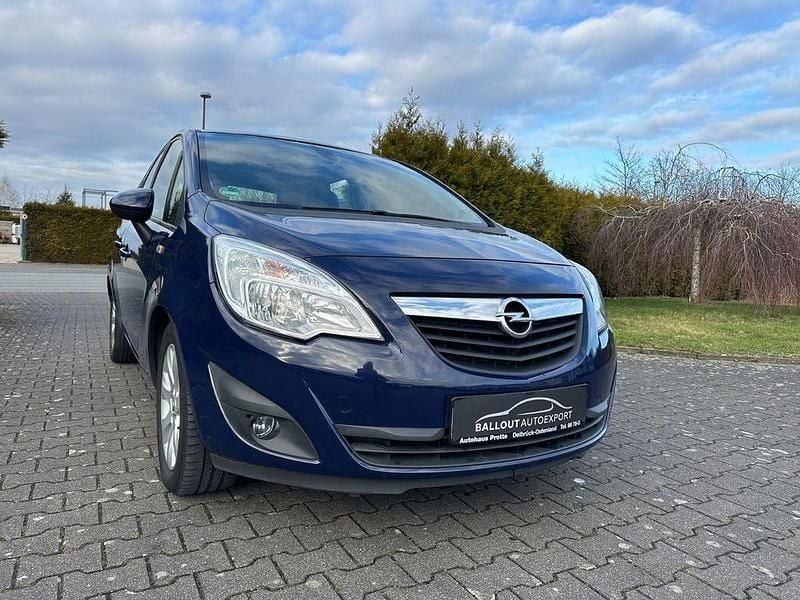 Gebraucht Opel Meriva 110 PS (80 kW) 2013 Blau Van / Kleinbus