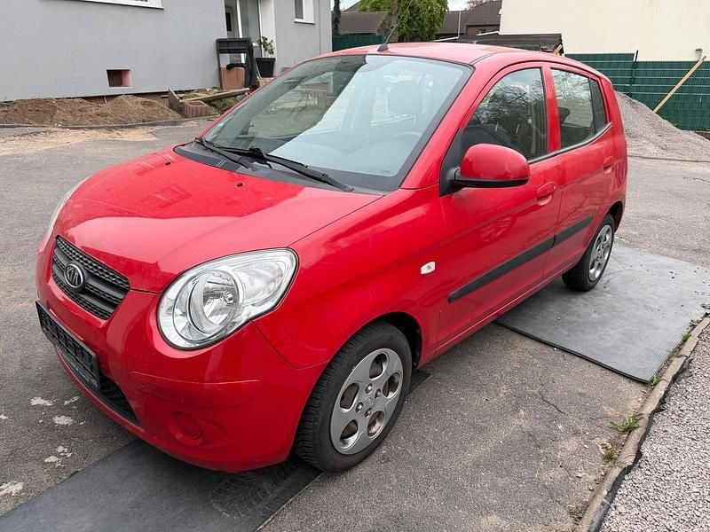 Gebraucht Kia Picanto 65 PS (47 kW) 2009 Rot Kleinwagen