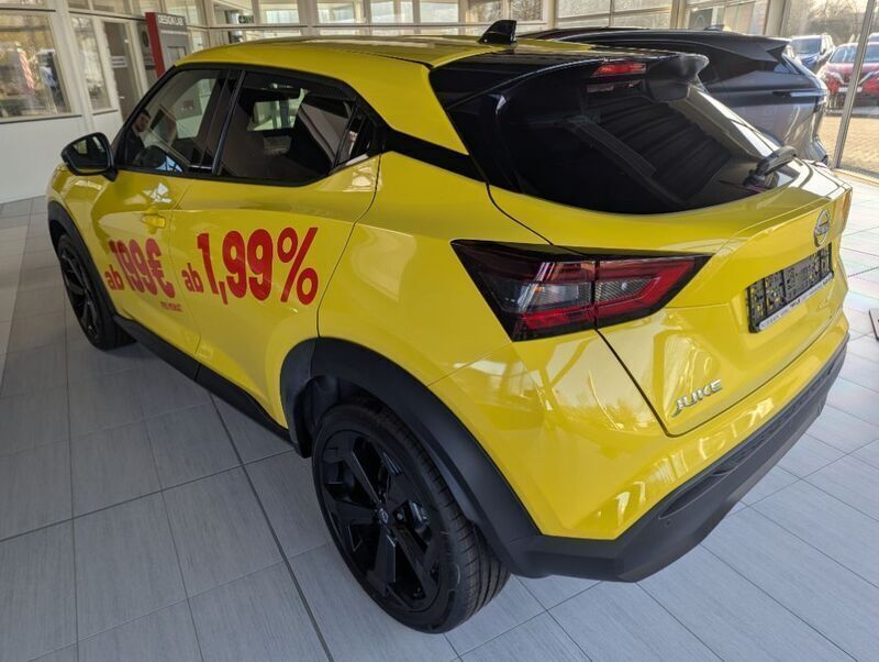 Neu Nissan Juke Tekna 114 PS (83 kW) 2025 Gelb SUV