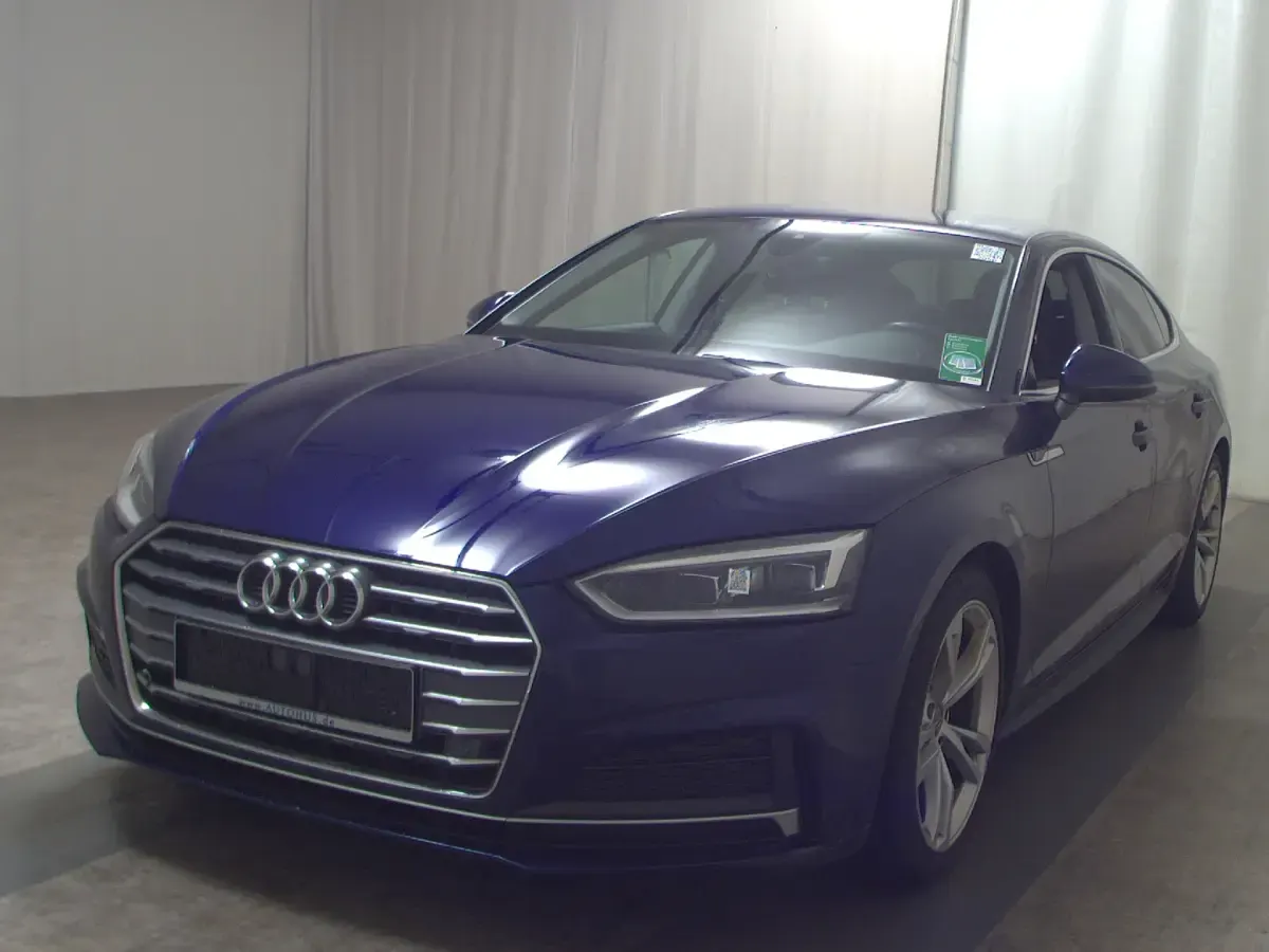 Gebraucht Audi A5 Sportback S-Line 150 PS (110 kW) 2019 Blau Kleinwagen