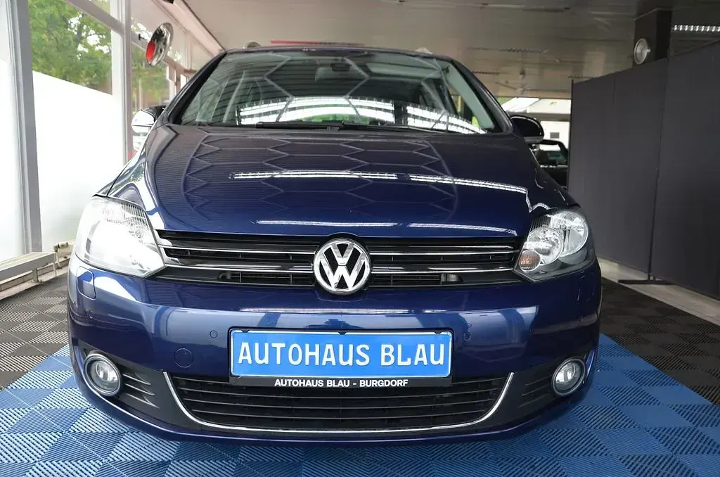 Gebraucht VW Golf Plus Cross Style 105 PS (77 kW) 2012 Blau Van / Kleinbus