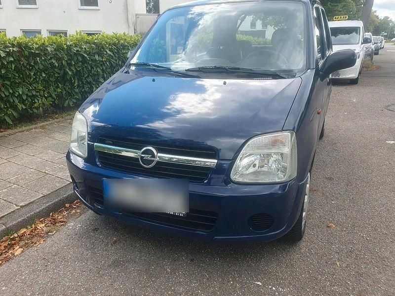 Blau Gebraucht 2006 Opel Agila Kleinwagen | 899 € (Guter Preis) - Bild 1/4