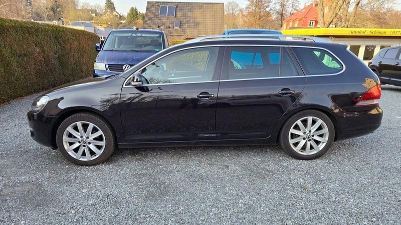Gebraucht VW Golf VI Highline 122 PS (89 kW) 2013 Schwarz Kleinwagen
