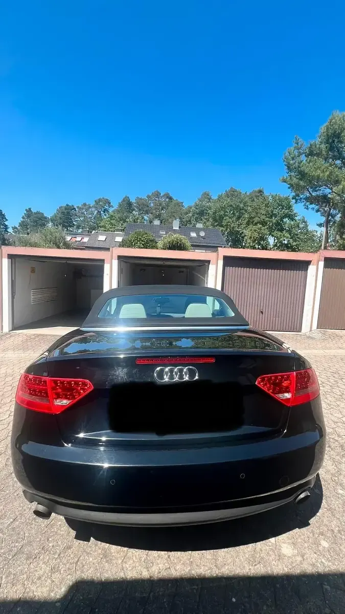 Gebraucht Audi A5 Cabriolet 211 PS (155 kW) 2010 Schwarz Cabrio