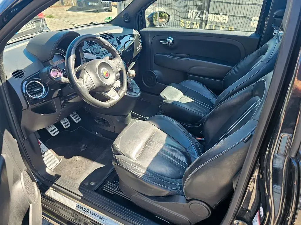 Gebraucht Abarth 595C Turismo 160 PS (117 kW) 2015 Schwarz Cabrio